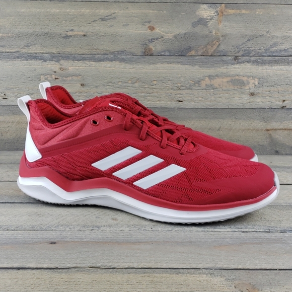 NEW adidas Speed Trainer 4 Baseball Shoes Red
